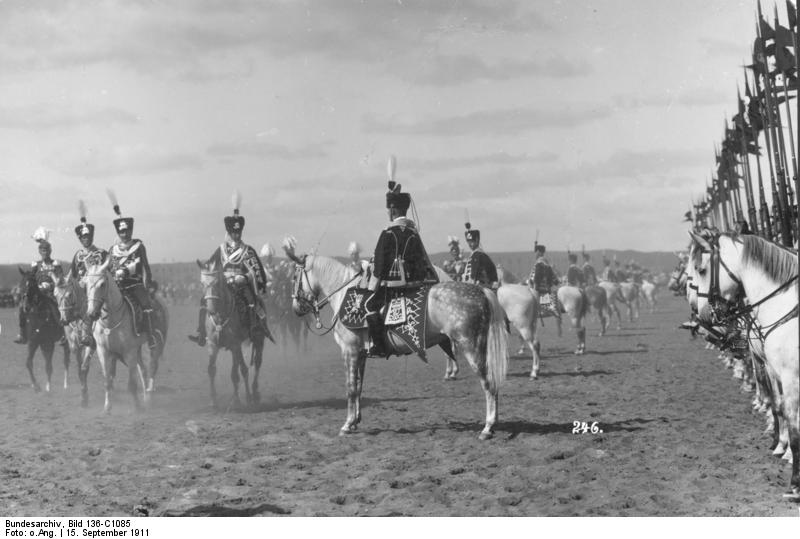 Danzig, Kronprinz übernimmt 1. Leib-Husarenregiment